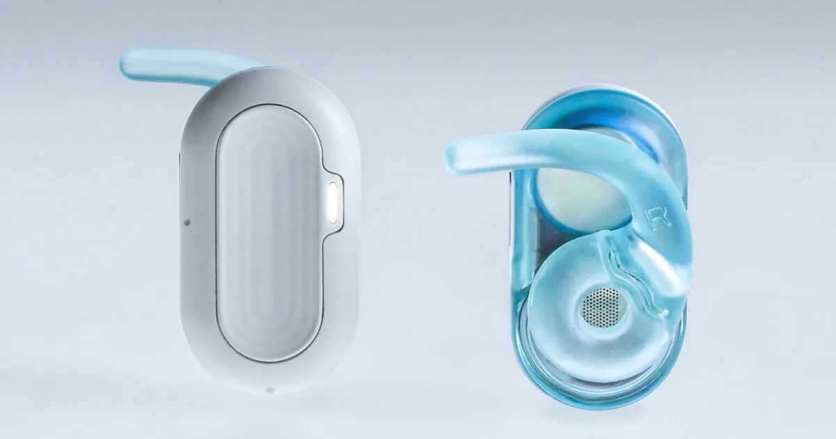 DesignBoom — HumanPods: AI earbuds that act as a therapist, coach and more